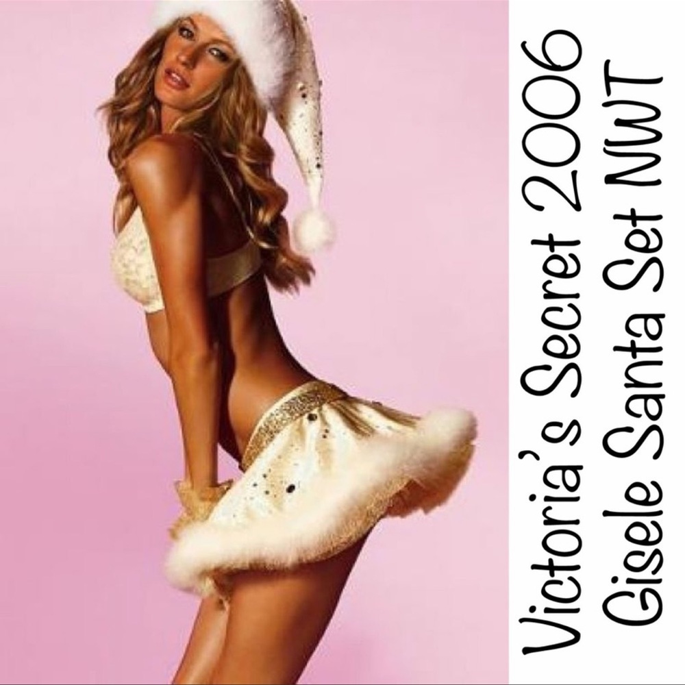 Victoria’s Secret Sexy Little Gisele Santa Costume Set